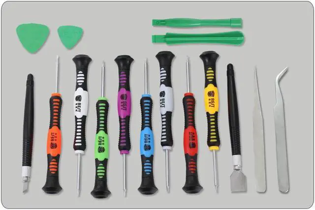 Alt view image 7 of 7 - 16 in 1 Hand Phone Repair Tool set For mobile cell phones Opening Pry Repair Tool Kit cellphone Screwdrivers Set Kit