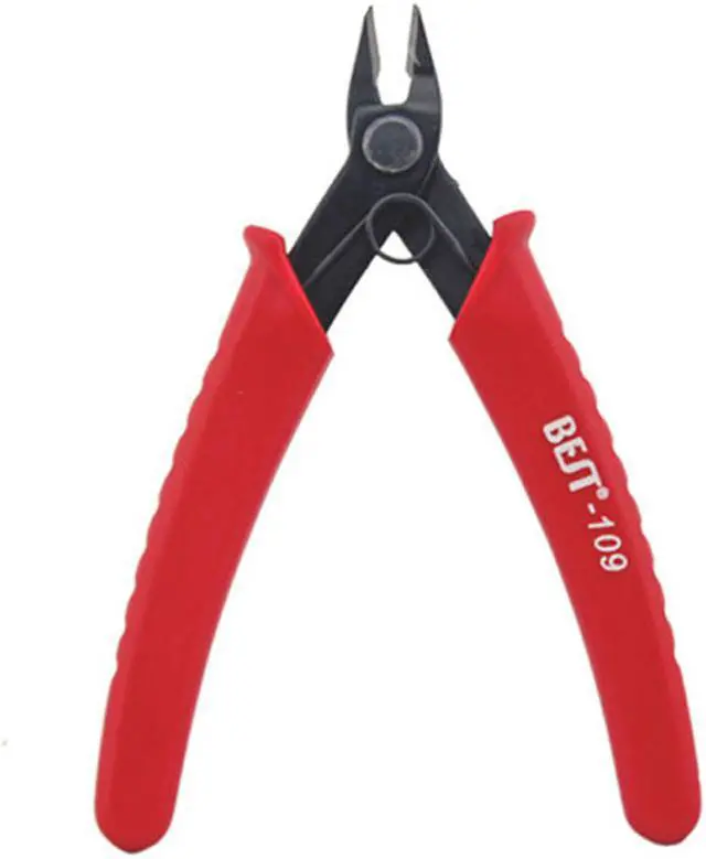 Main image of Mini Electrical Wire Stripping Shears Diagonal Nipper Cutters Side Cutting Snips Flush Nipper Diagonal Pliers Hand Tools