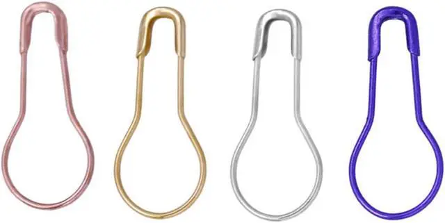 Alt view image 5 of 7 - 1200pcs/box 24 Colors Bulb Safety Pins Bulb Pins with Case Quilting Sewing Bulb Pins with Organizer Storage Case for Clothing Crafting Home Office Art Use