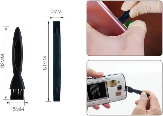 Alt view image 6 of 7 - 19 in 1 Assemble DissembleTools Kit Pry Tool Opening Screwdriver Set for IPone iPad Mobile Phone Repairing