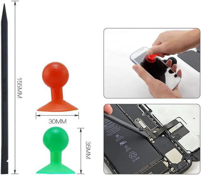 Alt view image 2 of 5 - BST-598 6 in 1 Hand Tools Set Precision 1.5mm Phiilips T4 Trox Screwdriver Suction Cup for iPad Mini 1 2 3 Repair Tools Kit