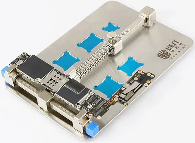 Alt view image 6 of 7 - Professional PCB Holder Mini Pump Cleaner for Camera Lens Cleaning Mobile Phone Tablet Circuits Clean Repair Tool