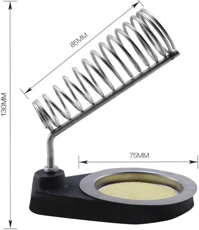 Alt view image 2 of 6 - BST-Z206 Soldering Iron Stand Holder Metal Soldering Iron Support Station