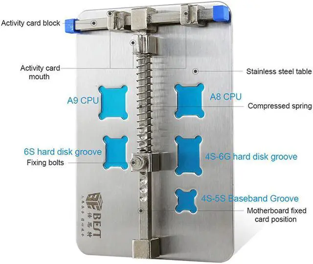 Alt view image 2 of 7 - Professional PCB Holder Mini Pump Cleaner for Camera Lens Cleaning Mobile Phone Tablet Circuits Clean Repair Tool