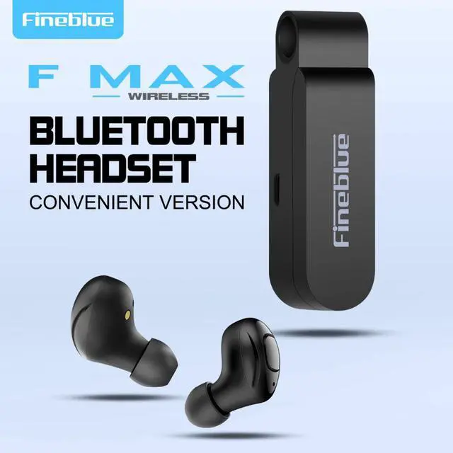 Alt view image 2 of 7 - Fineblue F MAX TWS Bluetooth Earphone Wireless Headset Stereo Earbuds with Charging Box for All Bluetooth Tablet Smart Phone (Black)