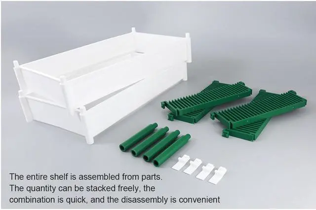 Alt view image 3 of 5 - Anti Static Adjustable LCD Screen Holder Plastic Tray for iPhone Samsung Dismountable Mobile Tempered Glass Storage Box - 1 Floor