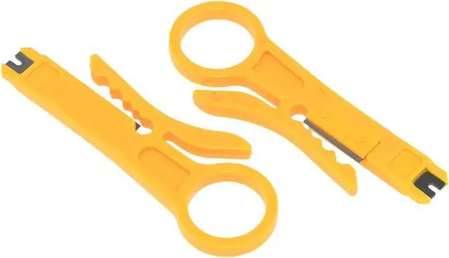 Main image of 2pcs Mini Portable Wire Stripper Plier Muti-Functional Crimper Cutter for 3D Printer Cable PTFE Cable