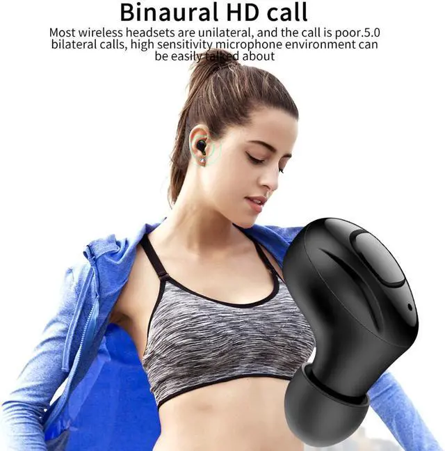 Alt view image 7 of 7 - Fineblue F MAX TWS Bluetooth Earphone Wireless Headset Stereo Earbuds with Charging Box for All Bluetooth Tablet Smart Phone (Black)