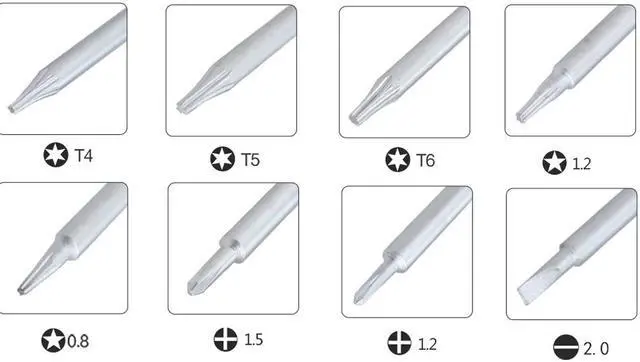 Alt view image 5 of 7 - 16 in 1 Hand Phone Repair Tool set For mobile cell phones Opening Pry Repair Tool Kit cellphone Screwdrivers Set Kit