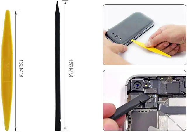 Alt view image 2 of 7 - BST-606 9 in 1 Screwdriver Set Phone Disassemble Spudger Repair Opening Tool Sets Crowbar Blade For Samsung HTC IPad