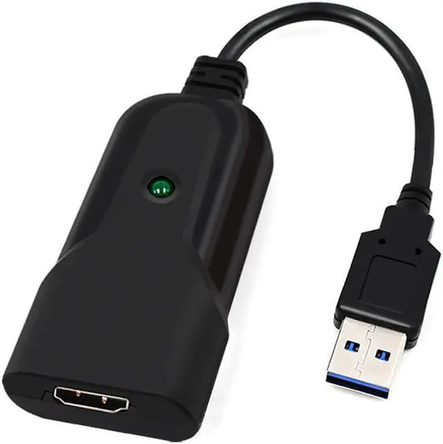 Alt view image 3 of 7 - Capture Card HD to USB Game Capture Card Device Recorder Support HD Video 1080P Video Capture Card for TV PC PS4 Game