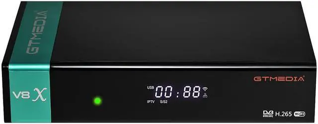 Alt view image 5 of 6 - GTMEDIA V8X DVB-S/S2/S2X FTA Digital Signal Receiver Set-top Box Full HD 1080P Remote Control Built-in WiFi H.265 V8 Nova Upgrade