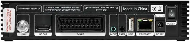 Alt view image 3 of 6 - GTMEDIA V8X DVB-S/S2/S2X FTA Digital Signal Receiver Set-top Box Full HD 1080P Remote Control Built-in WiFi H.265 V8 Nova Upgrade