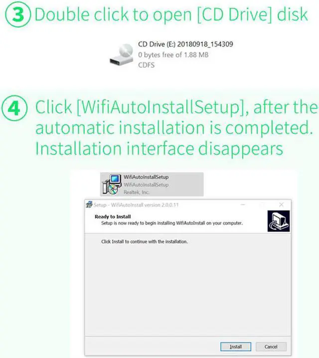 Alt view image 6 of 7 - 150Mbps Mini WiFi Adapter USB Adapter Free Driver WiFi Dongle Network Card Ethernet Wireless WiFi Receiver for PC Laptop