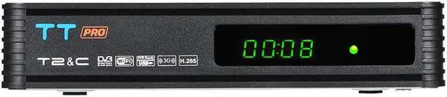Alt view image 3 of 7 - GTMEDIA TT PRO DVB-T/T2/C Set-top Box Signal Receiver Remote Control H.265 Full HD 1080P TV Receiver