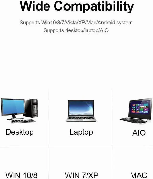 Alt view image 3 of 7 - AIMOS USB Audio Volume Controller Knob Volume Adjuster Rotary Computer Speaker Volume Control Switch For Win7/8/10/XP/Mac/Vista Android (Black)