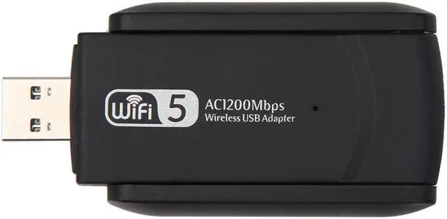 Alt view image 2 of 7 - Wireless USB WiFi Adapter 1200Mbps Lan USB Ethernet 2.4G 5G Dual Band WiFi Network Card WiFi Dongle