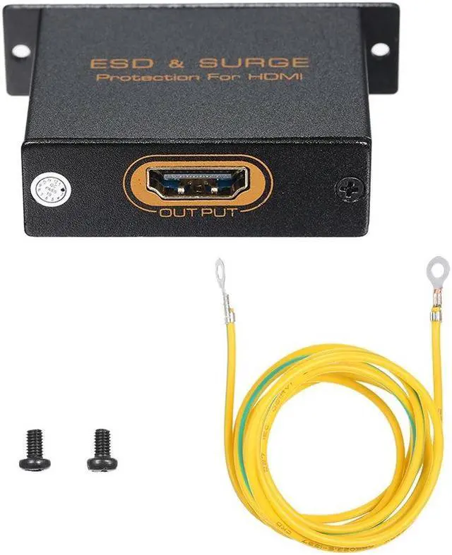 Alt view image 5 of 7 - HD Surge Protector Mini Portable Protector 4K 3D for ESD and Surge Protection Anti-thunder Anti-static