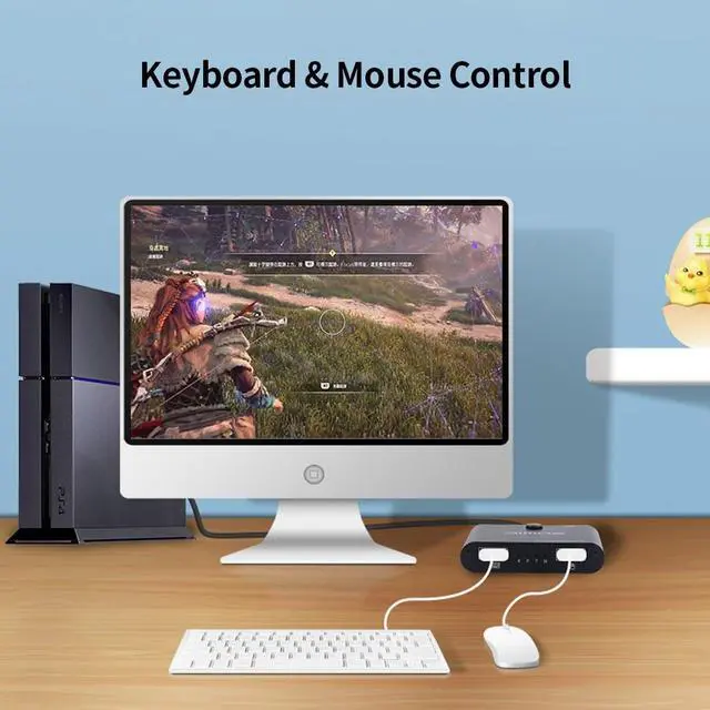 Alt view image 6 of 7 - AIMOS AM-PS401 Gaming Keyboard and Mouse Converter Adapter for Game Controller Plug & Play for PS4/PS4 Pro/Slim/Xbox One/Xboxone S/X/PS3