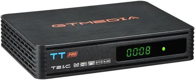 Alt view image 5 of 7 - GTMEDIA TT PRO DVB-T/T2/C Set-top Box Signal Receiver Remote Control H.265 Full HD 1080P TV Receiver