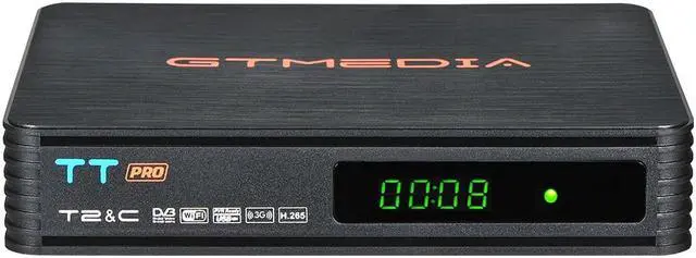 Alt view image 7 of 7 - GTMEDIA TT PRO DVB-T/T2/C Set-top Box Signal Receiver Remote Control H.265 Full HD 1080P TV Receiver