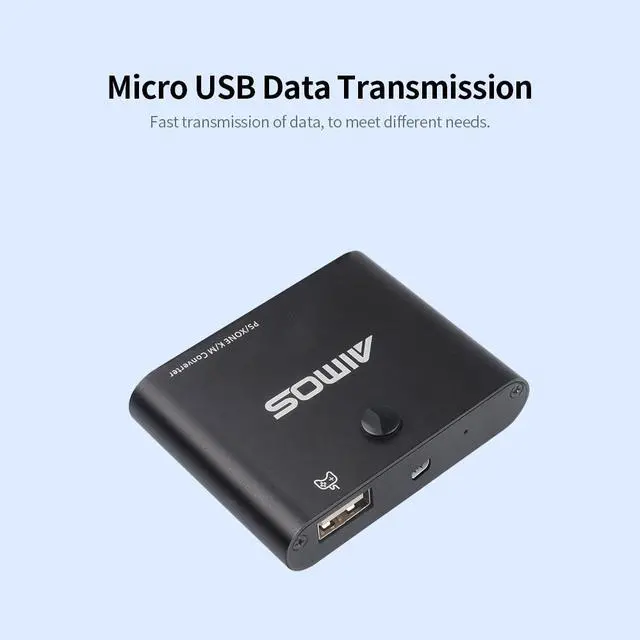 Alt view image 4 of 7 - AIMOS AM-PS401 Gaming Keyboard and Mouse Converter Adapter for Game Controller Plug & Play for PS4/PS4 Pro/Slim/Xbox One/Xboxone S/X/PS3