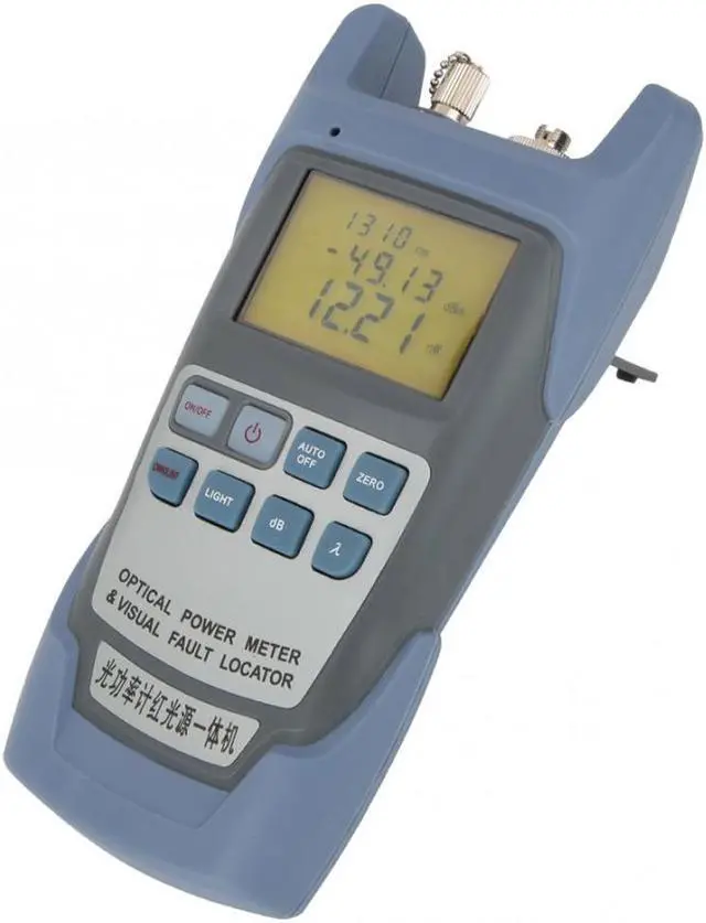 Alt view image 3 of 7 - Handheld Fiber Optical Power Meter Visual Fault Locator Fiber Optic Cable Tester -70~ + 10dB