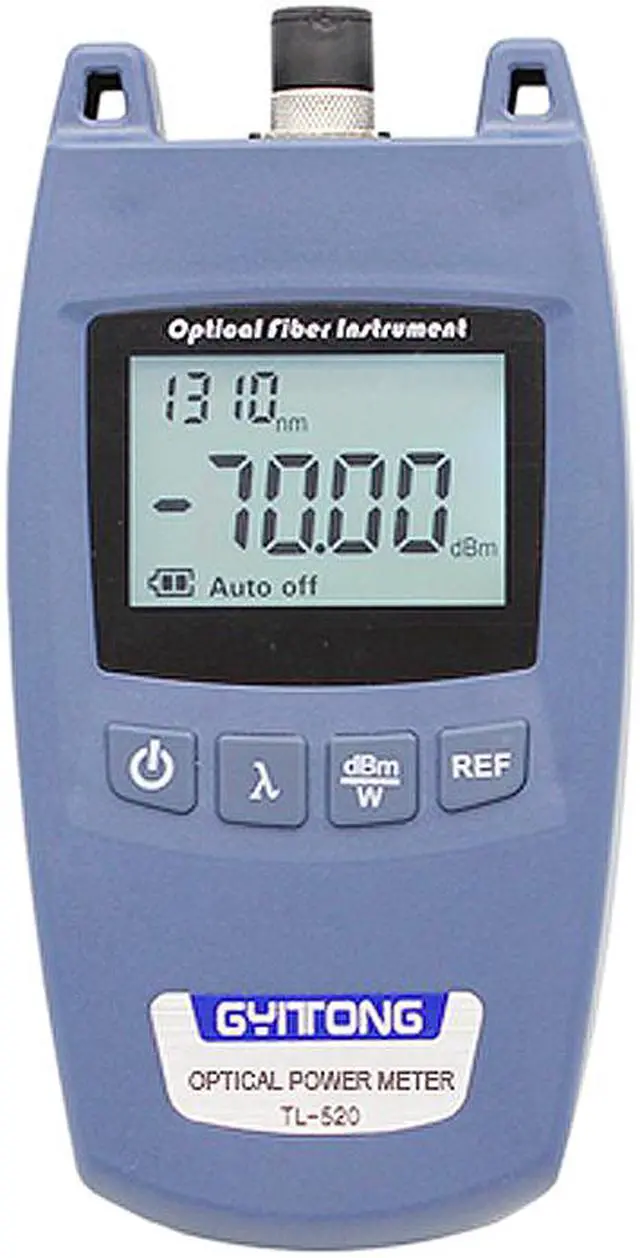 Main image of TL-520 Handheld Optical Power Meter Universal Connector Fiber Light Decay Testers Machine Fiber Optic Cable Tester Locator