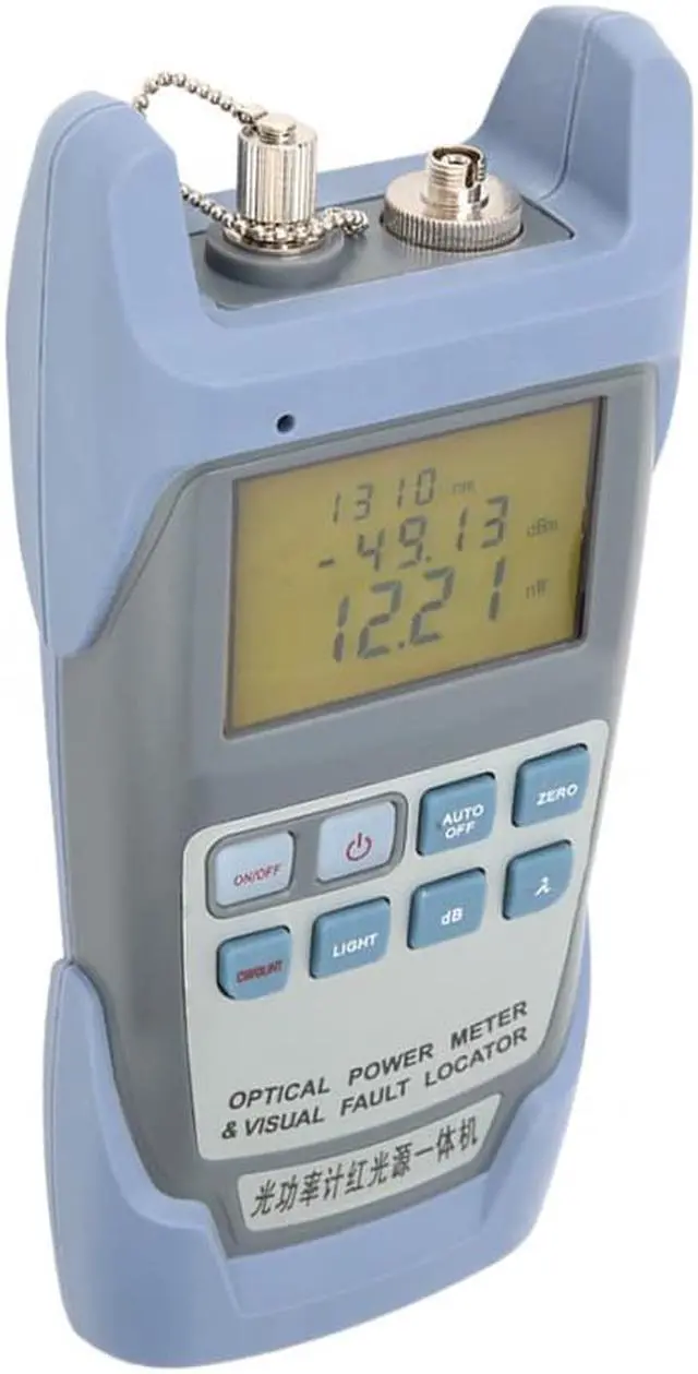 Alt view image 6 of 7 - Handheld Fiber Optical Power Meter Visual Fault Locator Fiber Optic Cable Tester -70~ + 10dB