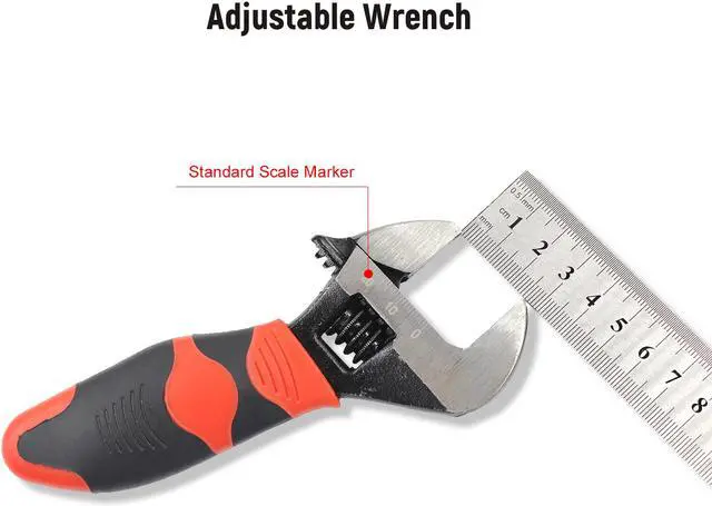 Alt view image 3 of 7 - 49PCS Portable Ratchet Screwdriver Socket Wrench Spanner Set Kit Metric and Inch 1/4" 3/8" Drive with 16-Pieces Screwdriver Bits