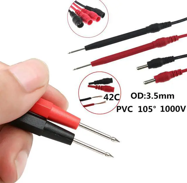 Alt view image 2 of 6 - ANENG AN860B+ Tester Digital Multimeter Profesional 6000 Counts Detector Tester Peak Multimetro Meter Analogico EsrLcr Meter - Red