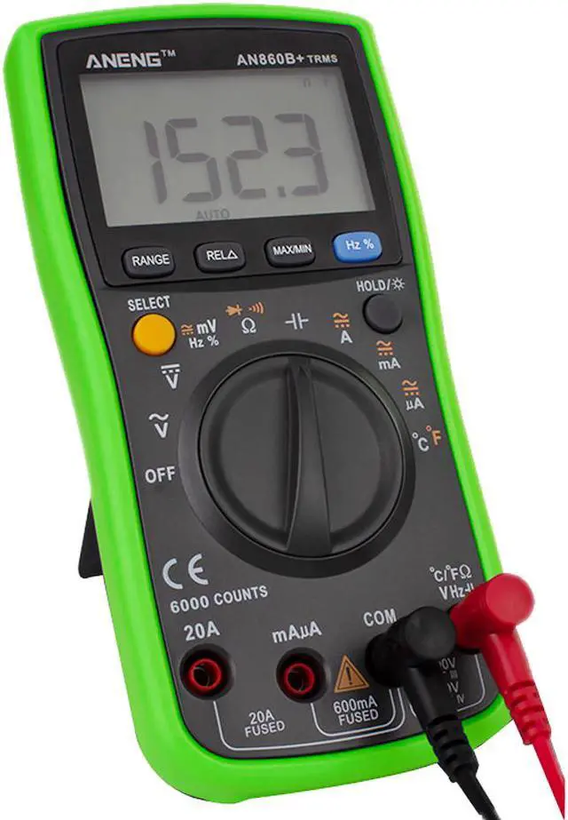Main image of ANENG AN860B+ Tester Digital Multimeter Profesional 6000 Counts Detector Tester Peak Multimetro Meter Analogico EsrLcr Meter - Green