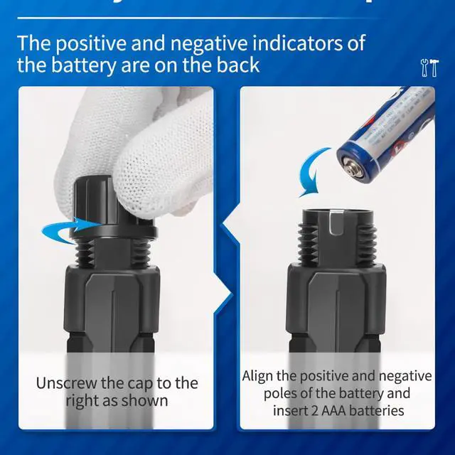 Alt view image 6 of 7 - ANENG VC1010+ Digital Voltage Detector Meter Intelligent Non-contact Pen Alarm AC Test Pen Sensor Tester for Electrician Tools