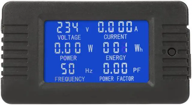 Alt view image 4 of 7 - PEACEFAIR Digital Meter PZEM-020 AC Multifunction Digital Meter Power Energy Voltage Current Tester 10A KWh Tester Power Meter