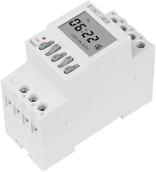 Alt view image 6 of 7 - Digital Programmable Timer Switch Programmable Digital Timer Switch Relay Control 220V Timing Socket
