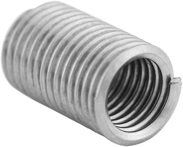 Alt view image 4 of 7 - 50pcs/Lot M6 x 1.0 x 3D Screw Thread Insert Stainless Steel Fasteners Repair Tools Kit Coiled Wire Helical Screw Sleeve Set