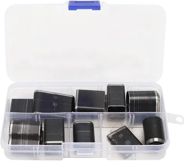 Main image of 24Pcs Hollow Hole Shaped Punch Set Short Leather Belt Drilling Tool Oval Round Square Leather Craft Tool