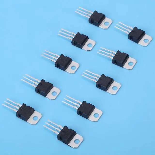 Alt view image 6 of 7 - 60pcs Assorted Transistor 10 Values L7805CV-LM317t Transistor Assortment Kit Set With Storage Box