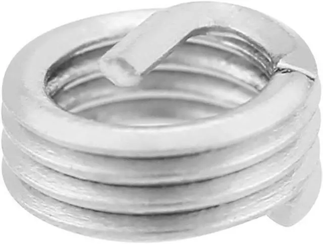 Alt view image 6 of 6 - 100pcs/Lot M3 x 0.5 x 1D Screw Thread Insert Stainless Steel Coiled Wire Inserts Helical Tapping Screws Repair Tools Fasteners
