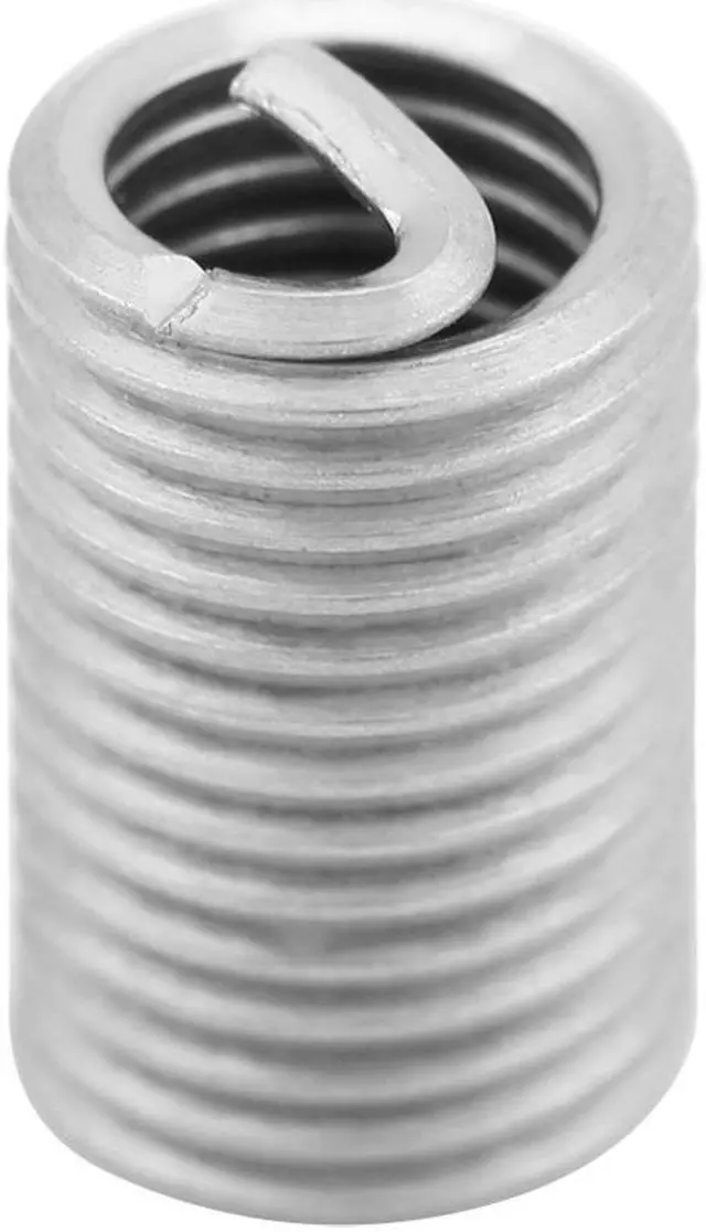 Alt view image 2 of 7 - 50pcs/Lot M6 x 1.0 x 3D Screw Thread Insert Stainless Steel Fasteners Repair Tools Kit Coiled Wire Helical Screw Sleeve Set
