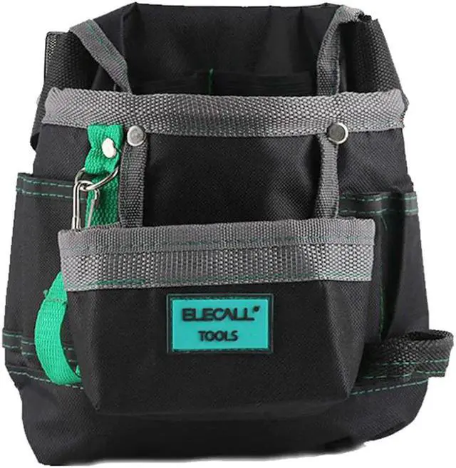 Main image of ELECALL Tools Bag Waist Belt Bag Pocket Tool Storage Tool Pouch ELEB07 600D Oxford Cloth Hand Tools Hardware Storage Load 12kg