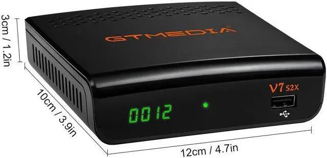 Alt view image 3 of 7 - GTMEDIA V7 S2X TV Receiver HD 1080P Support DVB-S/S2/S2X AVS+VCM/ACM/Multi-stream/T2MI Support BISS Auto Roll Online Movie