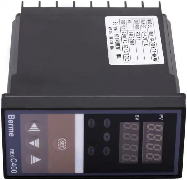 Alt view image 6 of 7 - Intelligent Temperature Controller Regulator Digital Panel Thermostat Switch AC 220V Temp Sensor Controller with Clips