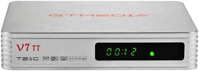 Alt view image 2 of 6 - GTMEDIA V7 TT TV Receiver 1080P Full HD DVB-T/T2/Cable/J.83B Support Multi PLP Support USB PVR Ready