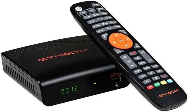 Main image of GTMEDIA V7 S2X TV Receiver HD 1080P Support DVB-S/S2/S2X AVS+VCM/ACM/Multi-stream/T2MI Support BISS Auto Roll Online Movie