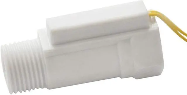 Alt view image 2 of 3 - ELECALL Plastic Float Switch Water Level Controller Sensor 110V EFS-03P Small Piston Type