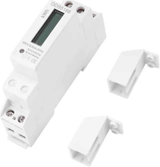 Main image of Newstyle Din-rail Energy Meter Digital Single Phase Electric Meter 220V 5-32A Electronic KWh Meter High Accuracy Measuring Tool