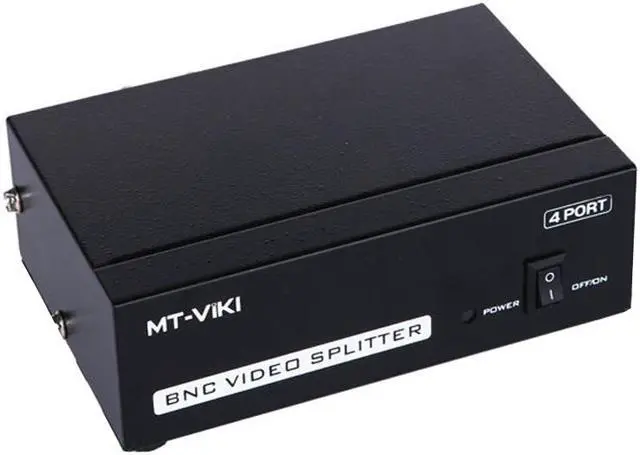 Main image of 4-port BNC Video Splitter Converter CCTV DVR Composite Video BNC Box(Not SDI Splitter Box)