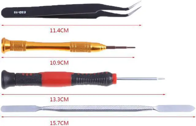 Alt view image 3 of 7 - Professtional Game Console Repair Tool Set Disassembly Tool Set Kit for 3DS 3DSLL NDSI PSP PS4 Controller ferramentas herramien