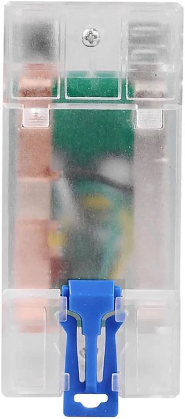 Alt view image 6 of 6 - Digital Power Energy Meter Voltage Wattmeter Multi-function Digital Meter Power Energy Analyzer Electronic Din Rail 230V